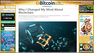 News BSV Changes Mind of 14yr Blockchain Sceptic [upl. by Aramoiz422]