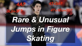 Rare amp Unusual Jumps in Figure Skating [upl. by Dafna]