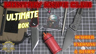 Monthly Knife Club Name Brand ULTIMATE Box October 2024 Unboxing amp Review [upl. by Vaughan335]