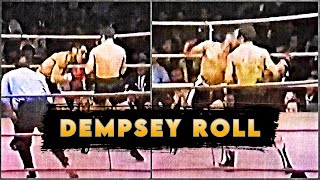 Dempsey Roll in real life Jack Dempsey Takeshi Fuji Mike Tyson [upl. by Daniele]