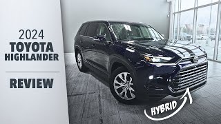 2024 Toyota Grand Highlander Limited Hybrid AWD 7 Seats [upl. by Marras]