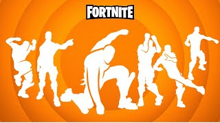 Most Popular Fortnite Emotes Steamed Breaking PointPunched UpShadow Boxer SparGround Pound [upl. by Jilleen]