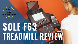 Sole F63 Treadmill Review [upl. by Ediva]