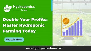 Double Your Profits Master Hydroponic Farming Today—Hydroponics Town [upl. by Reeva]