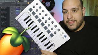 Como configurar Arturia Minilab MK2 en FL STUDIO 20 ¡Muy fácil [upl. by Xonnel]