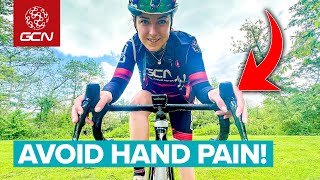 Finding The Best Hand Position When Cycling  6 Top Tips [upl. by Ynahpets]