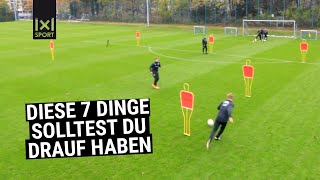 Die YPassform  Vielseitige Fussballübung der Profis ⚽️  Auftaktbewegungen Pässe Finten etc [upl. by Goldenberg]