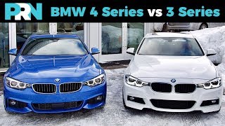 BMW 4 Series Gran Coupé vs BMW 3 Series Sedan [upl. by Atirhs]