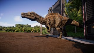 Ostafrikasaurus  Primal Ops Ports  Jurassic World Evolution 2 Modding [upl. by Steddman]