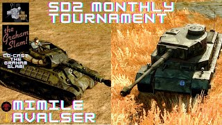 Steel Division 2 SDL Monthly Tourney Mimile vs Avalser [upl. by Marpet643]