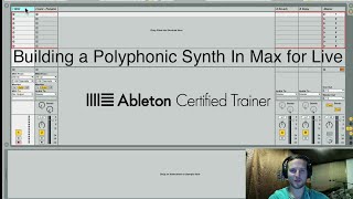 Building a Polyphonic Synth in Max4Live [upl. by Nomrej985]