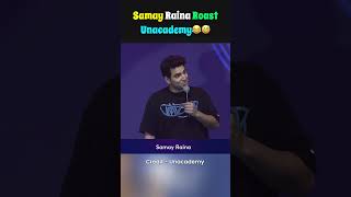 Samay Raina Roast Unacademy😅😂 shortsfeed samayraina unacademy roast [upl. by Assila]