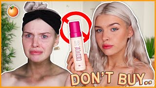 COCO amp EVE SUNNY HONEY TANNING FOAM REVIEW  DONT BUY UNTIL YOUVE WATCHED THIS  IS IT WORTH IT [upl. by Scibert]