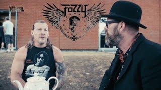 FOZZY interview by Lord Flatbottom III at Alcatraz Metal Festival 2018 [upl. by Luana878]