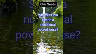 Why are Chia Seeds a nutritional powerhouse [upl. by Irolav]