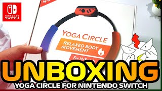 UNBOXING DOBE RING FIT YOGA CIRCLE FOR NINTENDO SWITCH [upl. by Lamond80]