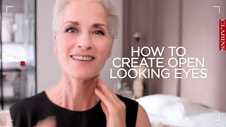 How to create openlooking eyes  Clarins [upl. by Eoz]