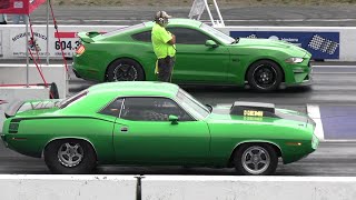 Old vs New School  drag racing [upl. by Airasor426]