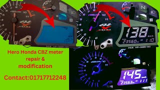 cbz xtreme meter repair  cbz xtreme meter display repair [upl. by Laicram]