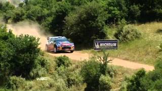 Day 2  WRC Rally Acropolis Greece  BestofRallyLivecom [upl. by Esilehc582]