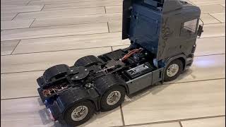 Tamiya 114th Scania R620 [upl. by Ilka]