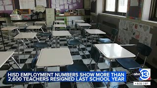 HISD teacher principal resignations climb drastically under TEA [upl. by Feodora831]