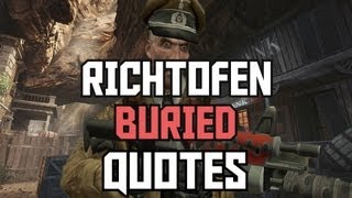 Richtofen Audio Quotes in BURIED  Black Ops 2 ZOMBIE AUDIO FILES [upl. by Amarillas244]