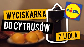 Wyciskarka do Cytrusów Silvercrest z LIDLA TEST  recenzja [upl. by Kcirrad]