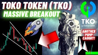 Massive Breakout Of Toko Token TKO Crypto Coin [upl. by Phelan]