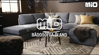 Öland bäddsoffa med divan  Mio [upl. by Vada]