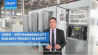 CHINT10th Ramadan City Railway Project in Egypt [upl. by Alel]