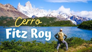 Caminata CERRO FITZ ROY  Laguna de Los Tres ⛰️ Trekking en El Chaltén Patagonia Argentina [upl. by Holbrook]