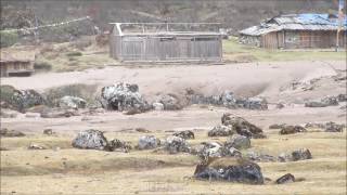 MudflowLandslide Yangle Kharka Nepal  20th April 2017 [upl. by Johnsson]