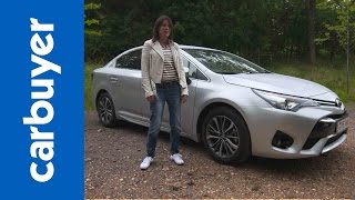 Toyota Avensis review  Carbuyer [upl. by Nitas]