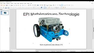 Créer un diaporama pour EPI mathématiques technologie [upl. by Noj959]