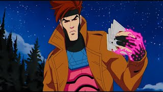 Gambit action scenes from the cartoons Compilation19922024 [upl. by Vasily]