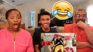 Mom and Dad React to quotLil DickyFreaky Friday feat Chris Brownquot Official Music Video [upl. by Drape126]