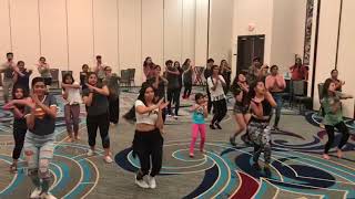 DHARMESH SIR DANCE WORKSHOP 2018 ANAND ENTERTAINMENT BOM DIGGY BY ZACK KNIGHTJASMEEN WALIA [upl. by Rida284]