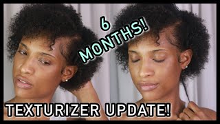 Texturizing My Natural Type 4 Hair With S Curl 6 Month Update  Styling Products I Use [upl. by Bruner477]