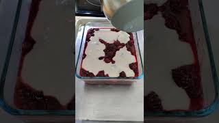 BlackBerry Cobbler vlog cooking dessert funny youtubeshorts [upl. by Dennis]