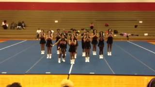 WSSU Red Team Cheerleaders NC Stomp amp Shake Competition [upl. by Aimit278]