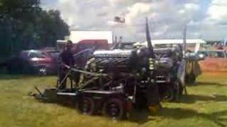 Rolls Royce 12 cylinder Merlin Spitfire Engines 1200hp [upl. by Idnal]