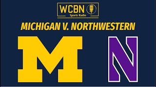 Football Michigan Wolverines vs Northwestern [upl. by Lachman]