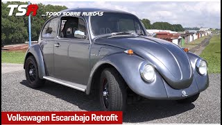 Volkswagen Escarabajo Retrofit 100 eléctrico [upl. by Germin]