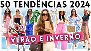 🔴50 TENDENCIAS DA MODA 2024  VERÃO E INVERNO 2024 [upl. by Seira]