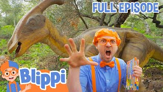 Blippi Learns About Dinosaurs  Full Episode  Blippi  Kids TV Shows Full Episodes [upl. by Alyat]