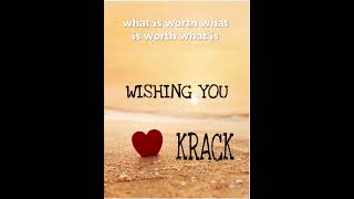 Wishing You KRACK [upl. by Nolyat]