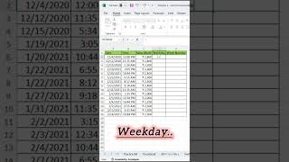 WEEK DAYS amp WEEK NUMBERS in Excel  Simple Tricks for Faster Analysisquot excel excelyourself [upl. by Darnoc948]