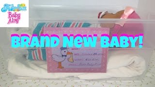 Waterbabies Special Delivery Brand New Baby Pretend Hospital Release FeedingChanging amp Details [upl. by Yerhpmuh853]