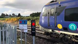 Challen Hall MWL Foot Level Crossing Lancashire Wednesday 11092024 [upl. by Mazel]